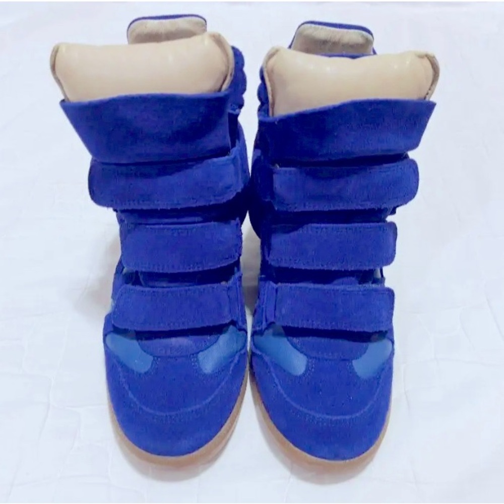 Isabel Marant Bekket Wedge High Top Sneakers